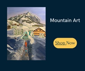 Crested Butte Paintings from The Ski Guru