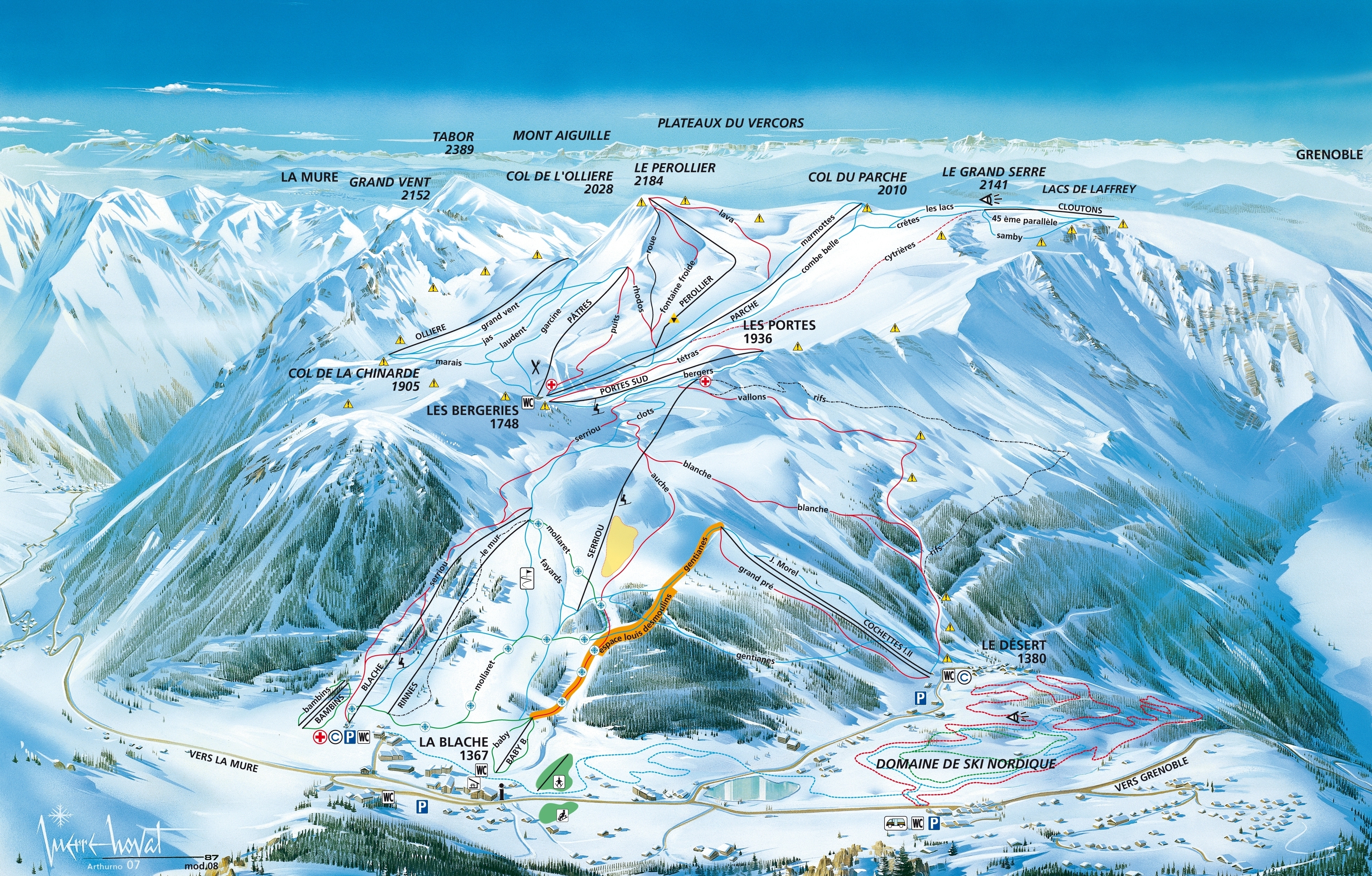 Résultat de recherche d'images pour "station alpes du grand serre"