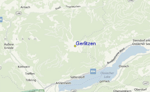 Guide de Station de Ski de Gerlitzen, Carte & hébergement vacances de