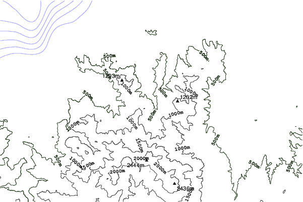 Charmant Hiuchi neighbourhood contours