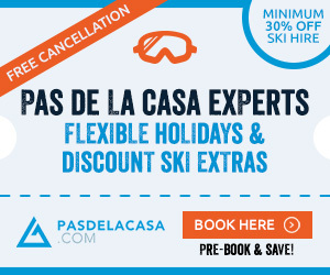 Ski Extras & Airport Transfers for Pas de la Casa