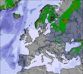 Europe Snow Forecast