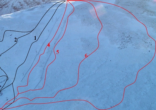 Scafell Pike Piste / Trail Map
