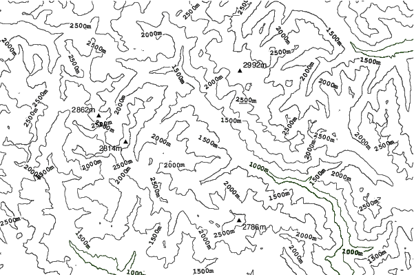 Auron neighbourhood contours