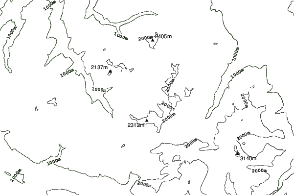 Avoriaz neighbourhood contours