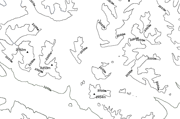 Backcountry Snowcats neighbourhood contours