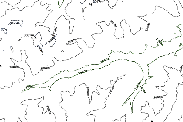 Brigels-Waltensburg-Andiast neighbourhood contours