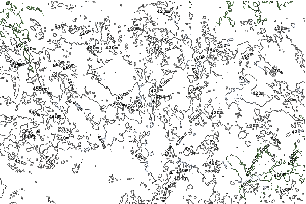 Buena Vista neighbourhood contours
