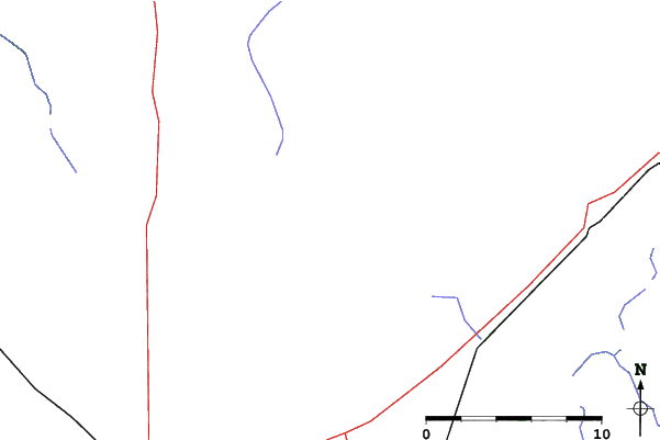 Roads and rivers close to Buena Vista