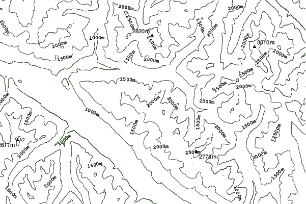 CMH Galena neighbourhood contours