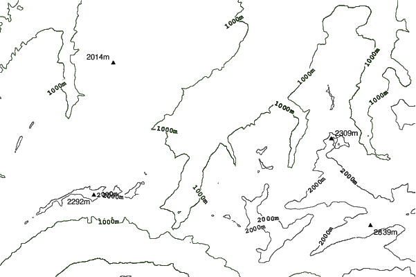 Giswil - Mörlialp neighbourhood contours