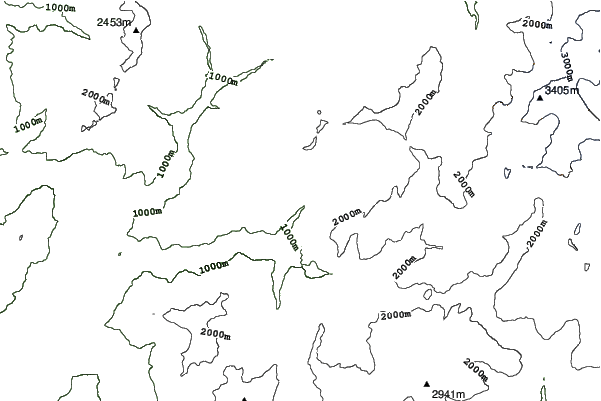 Hauteluce Val Joly neighbourhood contours
