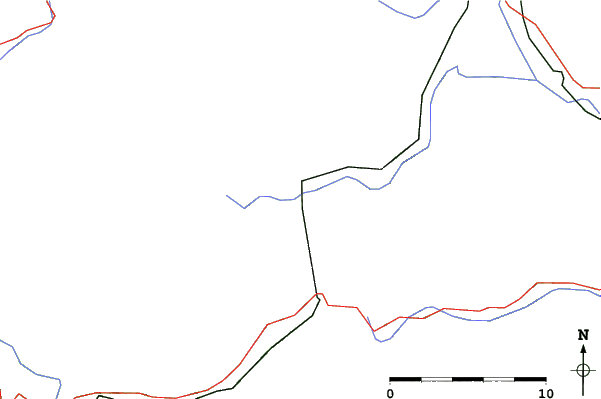 Roads and rivers close to Kobla