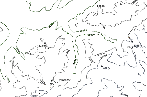 Lauterbrunnen neighbourhood contours