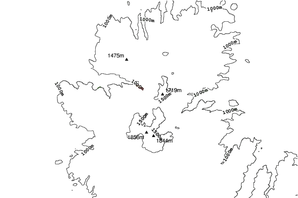 Le Mont-Dore neighbourhood contours