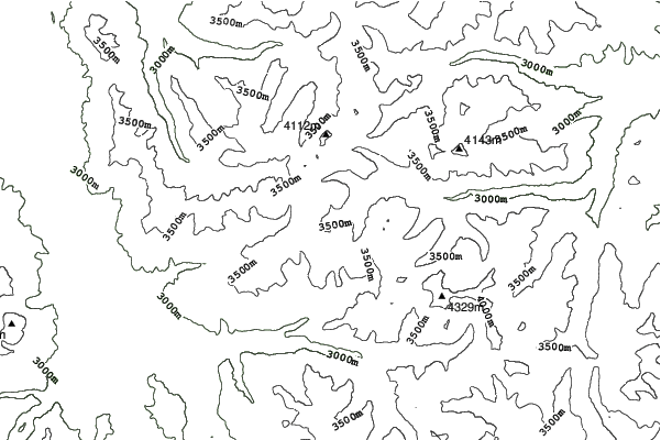 Loveland neighbourhood contours