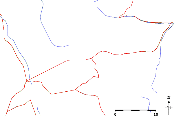 Roads and rivers close to Loveland