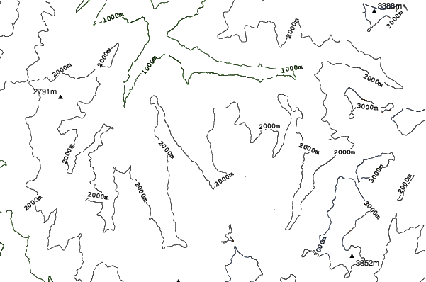 Mottaret neighbourhood contours