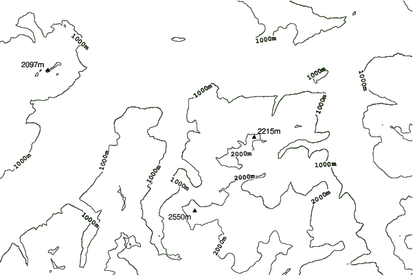 Niederrickenbach neighbourhood contours