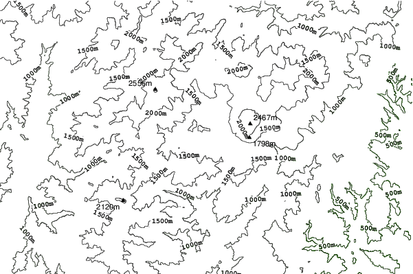 Nikko Shobugahama neighbourhood contours