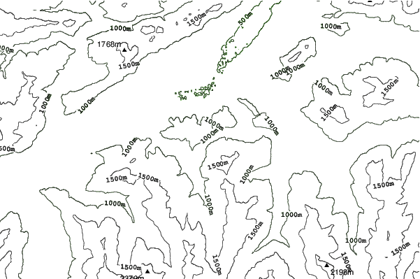 Oberau neighbourhood contours