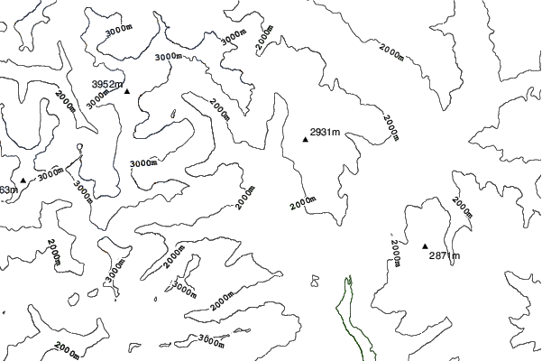 Pelvoux-La Vallouise neighbourhood contours