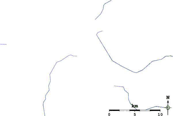Roads and rivers close to Snow Valley - Kamchatka