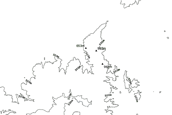Tsubetsu neighbourhood contours