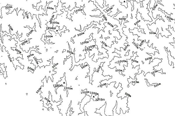 Yu Land Sakauchi neighbourhood contours