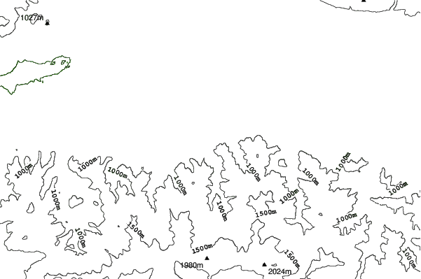 Žiarce - Pavčina Lehota neighbourhood contours
